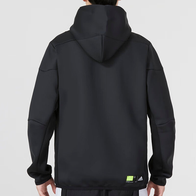 adidas Z.N.E. Sportswear Innovation Motion Full-Zip Hoodie 'Black' GP7838 - 3