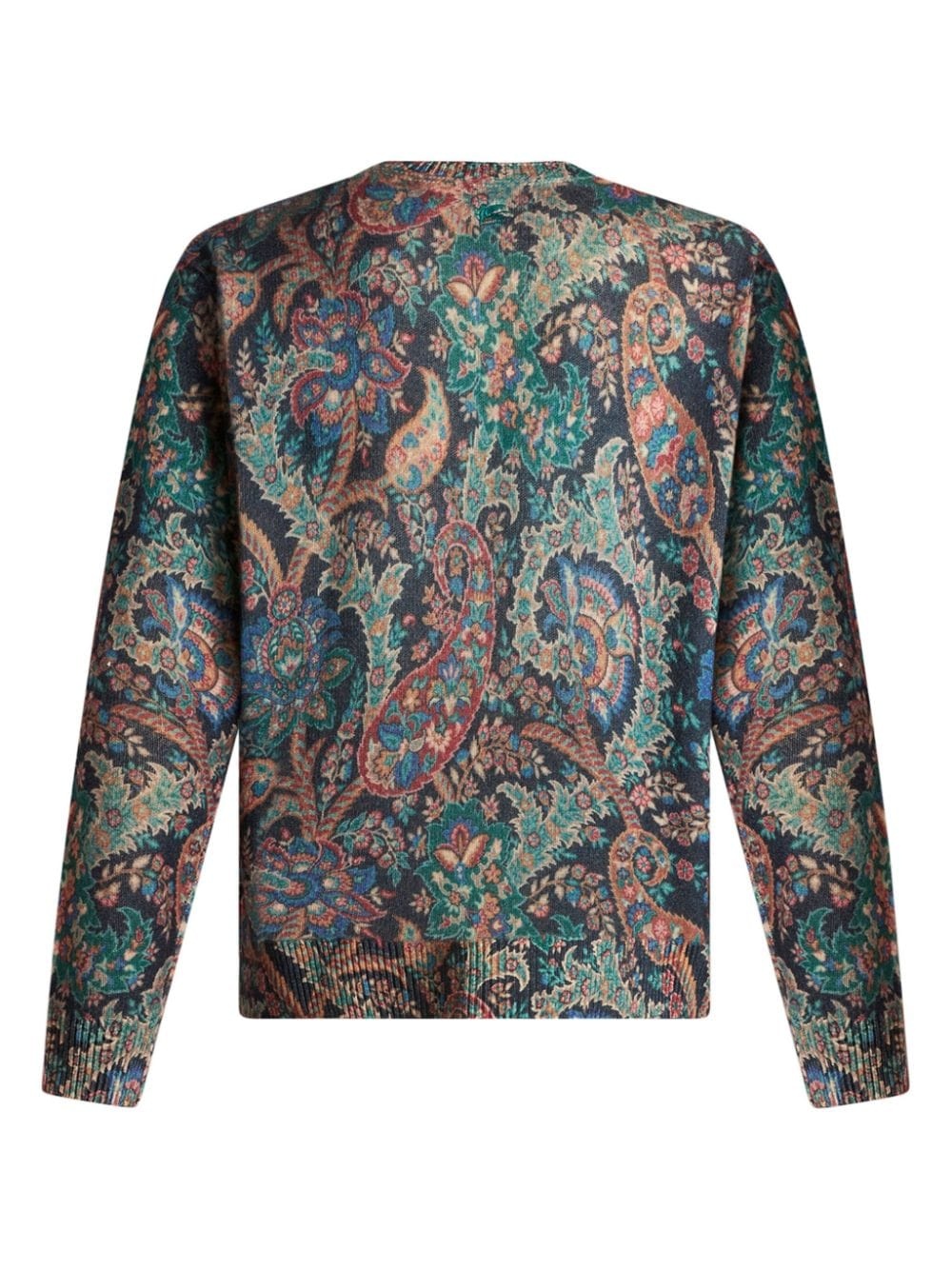 floral intarsia-knit jumper - 6