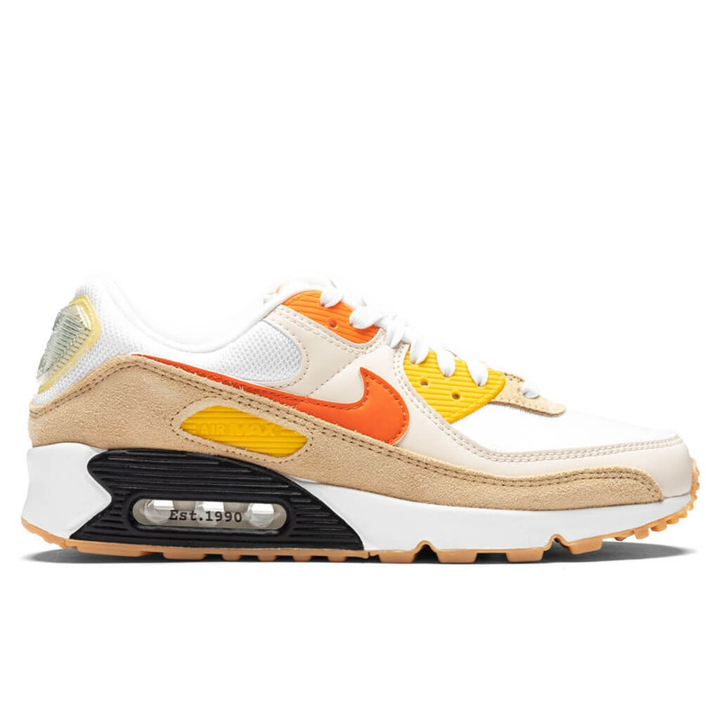 AIR MAX 90 SE - SUMMIT WHITE/SAFETY ORANGE/SESAME - 1