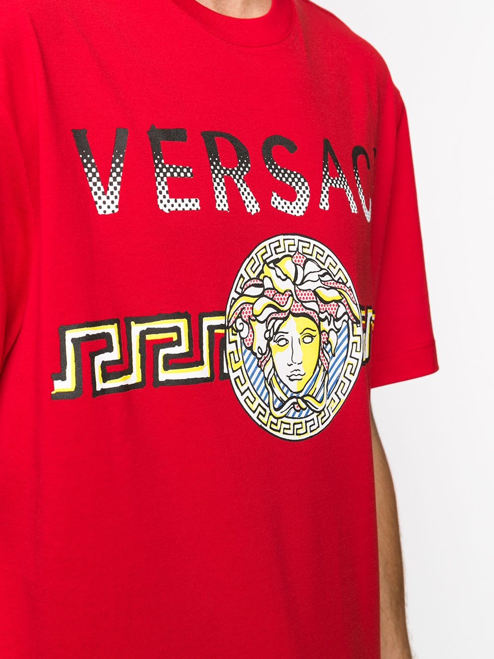 Medusa logo print T-shirt - 5