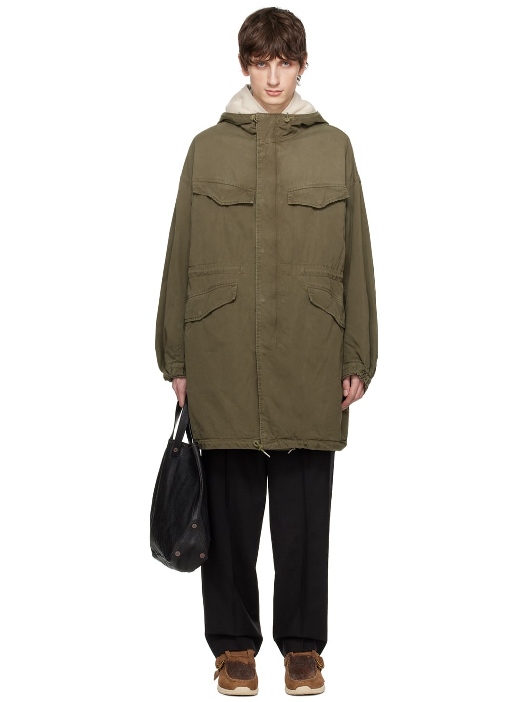 Khaki SAS Covert Reversible Parka - 1