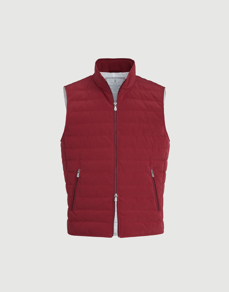 Bonded nylon down vest 1