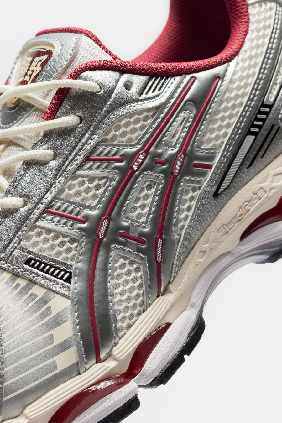 Gel-Kayano 12.1 Sneaker in Cream/Pure Silver - 5