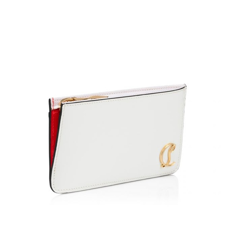 Christian Louboutin Loubi54 Card Holder White outlook