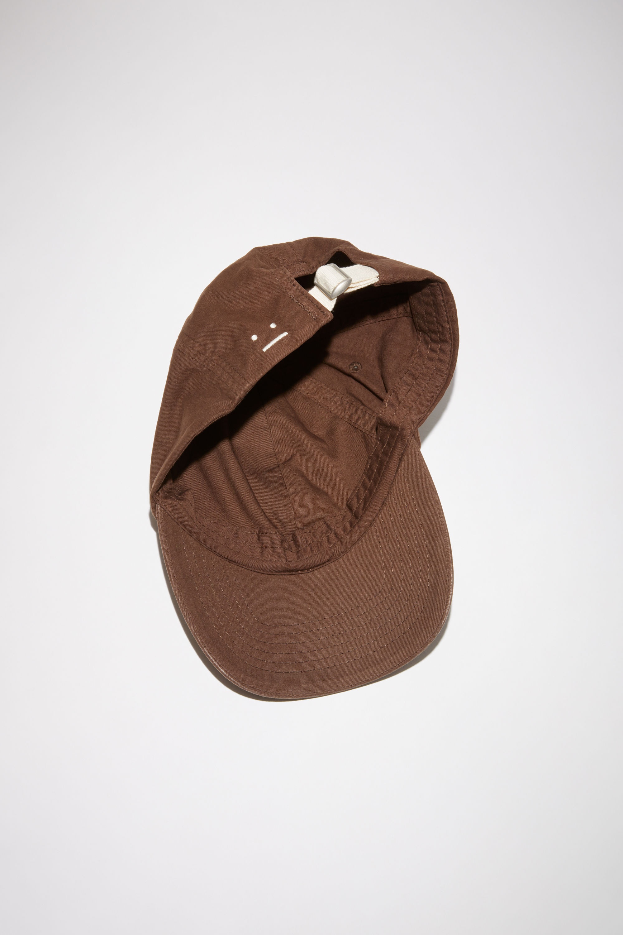 Cotton baseball cap - Brown - 4