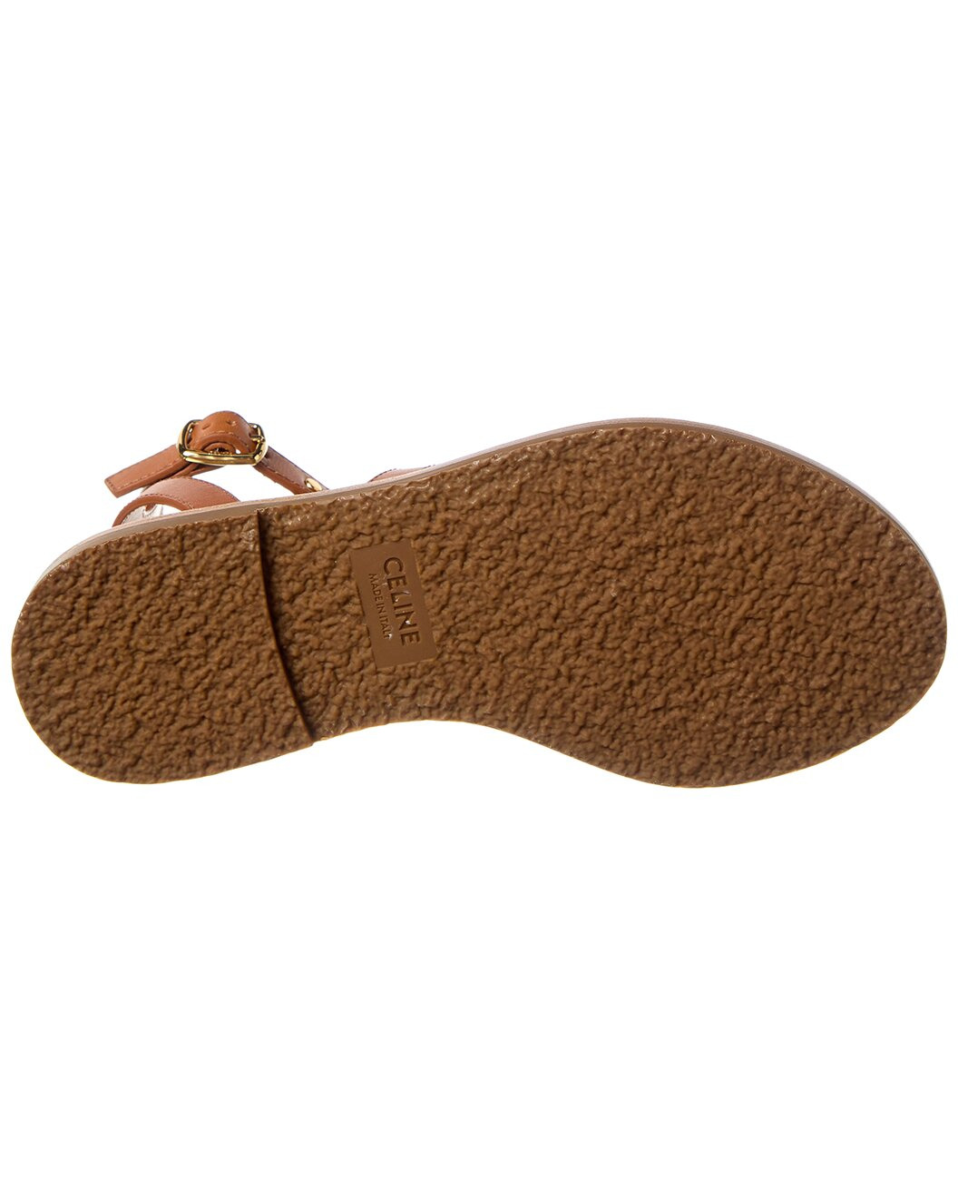 CELINE Lympia Leather Sandal - 4