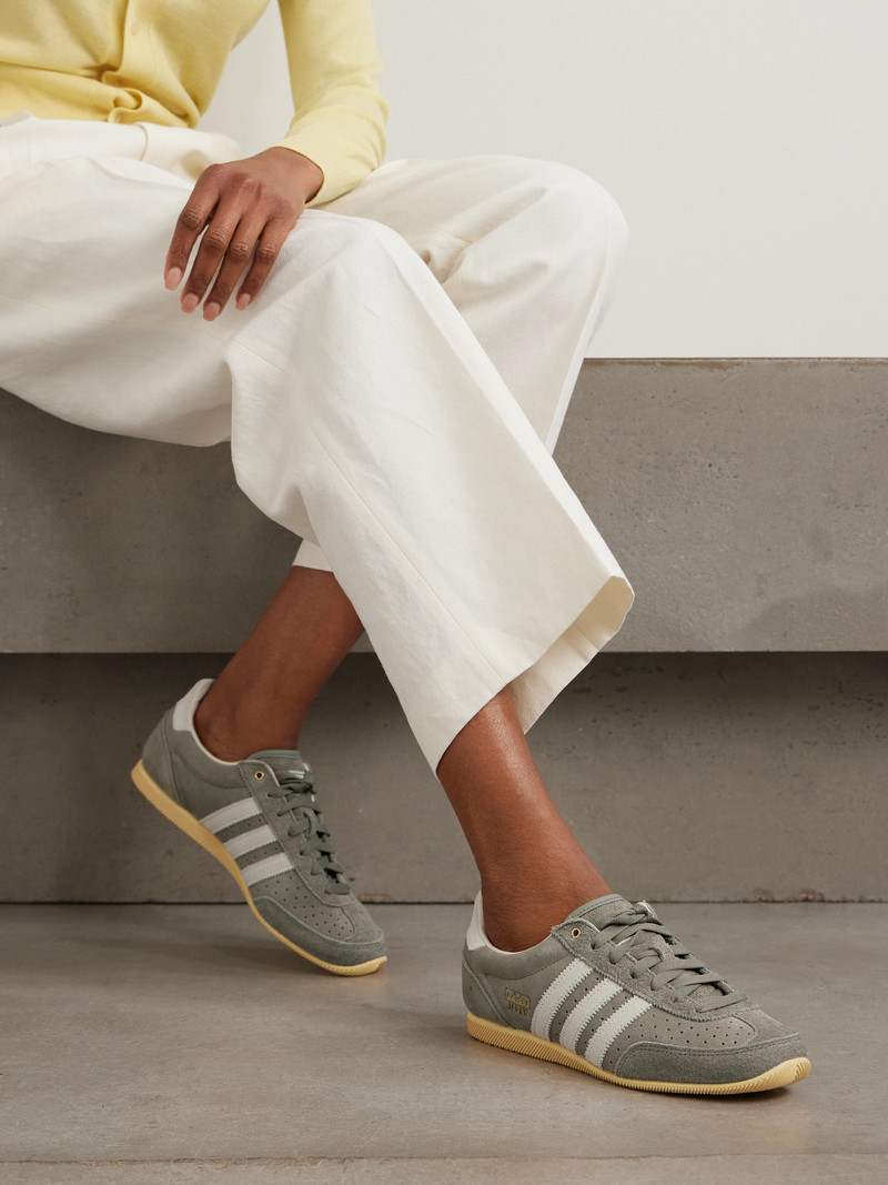 adidas Originals Japan W Perforated Suede Sneakers outlook