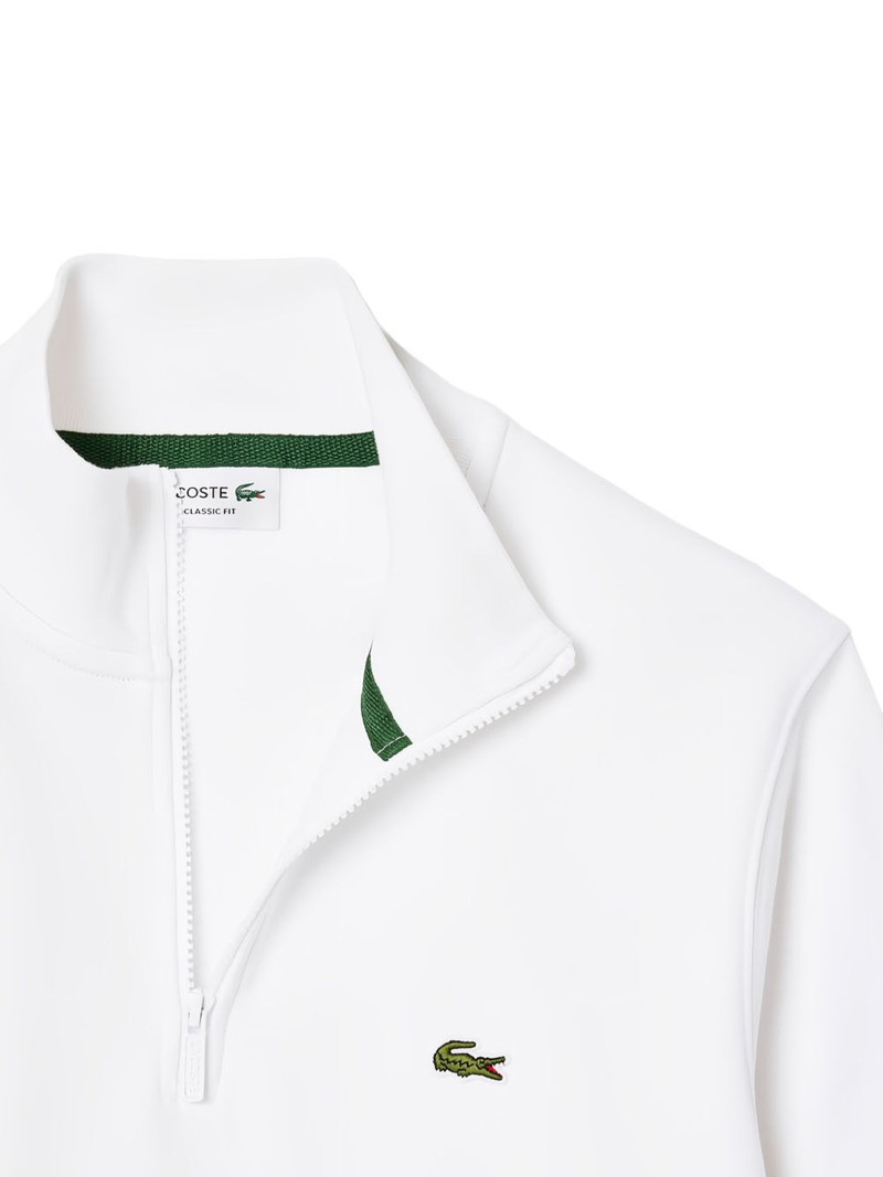LACOSTE logo-patch sweatshirt outlook