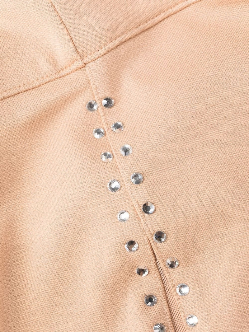stud-detail sheer-paneling leggings 7