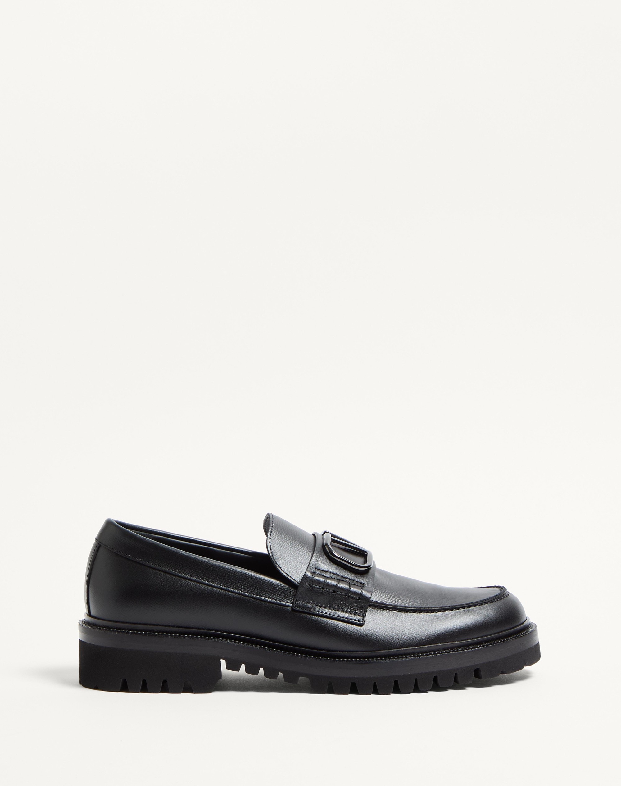 VLOGO SIGNATURE CALFSKIN LOAFER - 1