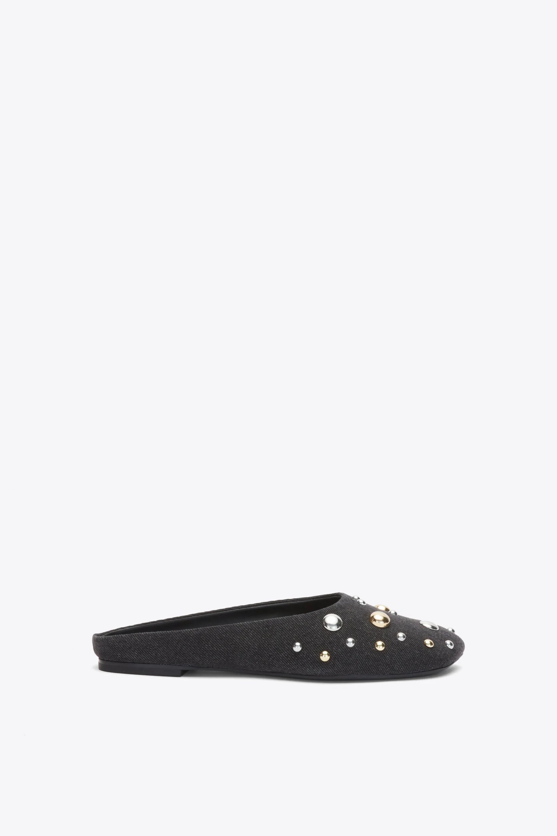 ID Mule Flat with Dome Embellishment - 1