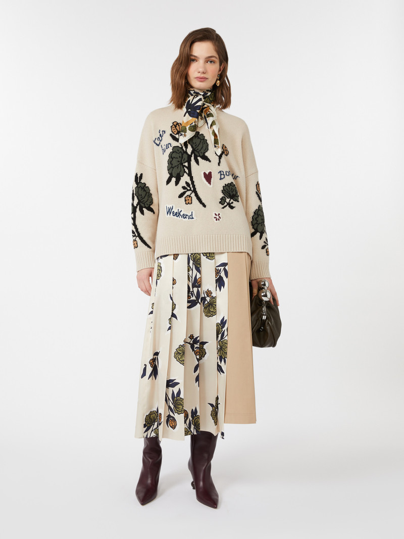WEEKEND Max Mara PAVIDI Wool knit oversized jumper outlook