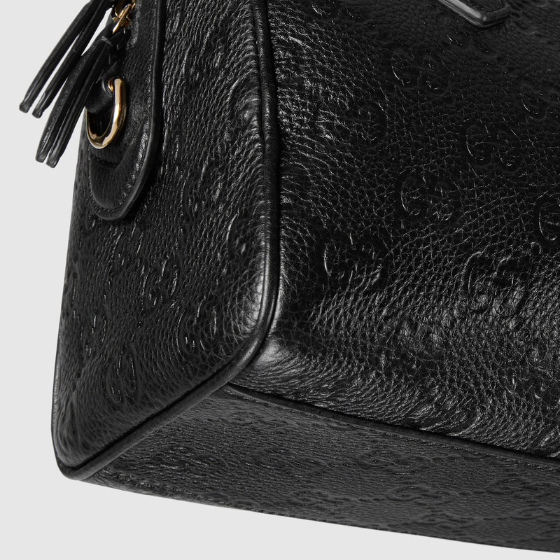GG Emblem small top handle bag 9
