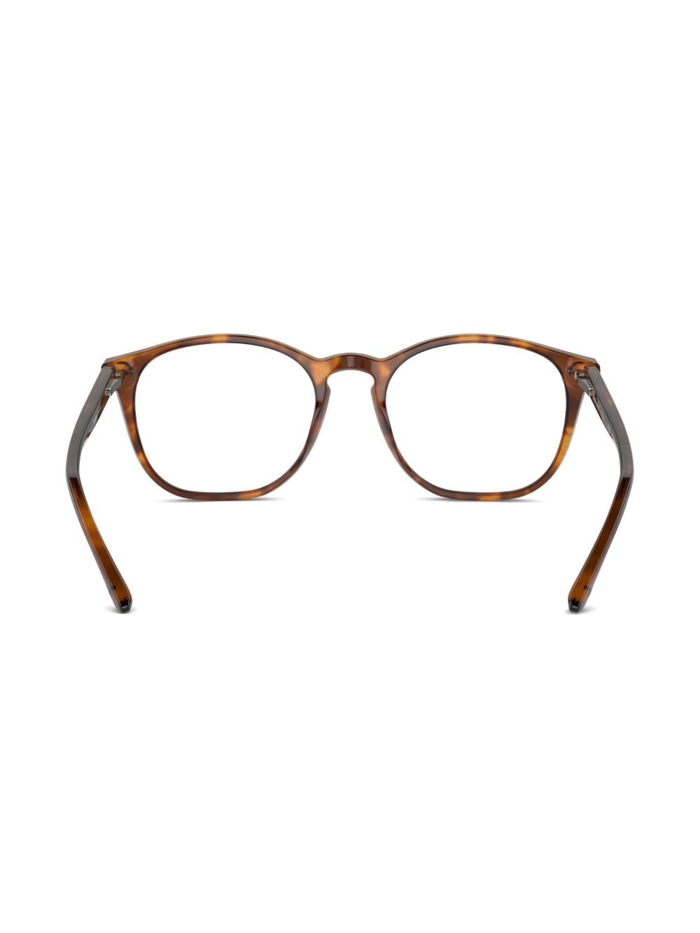 tortoiseshell round-frame glasses - 4