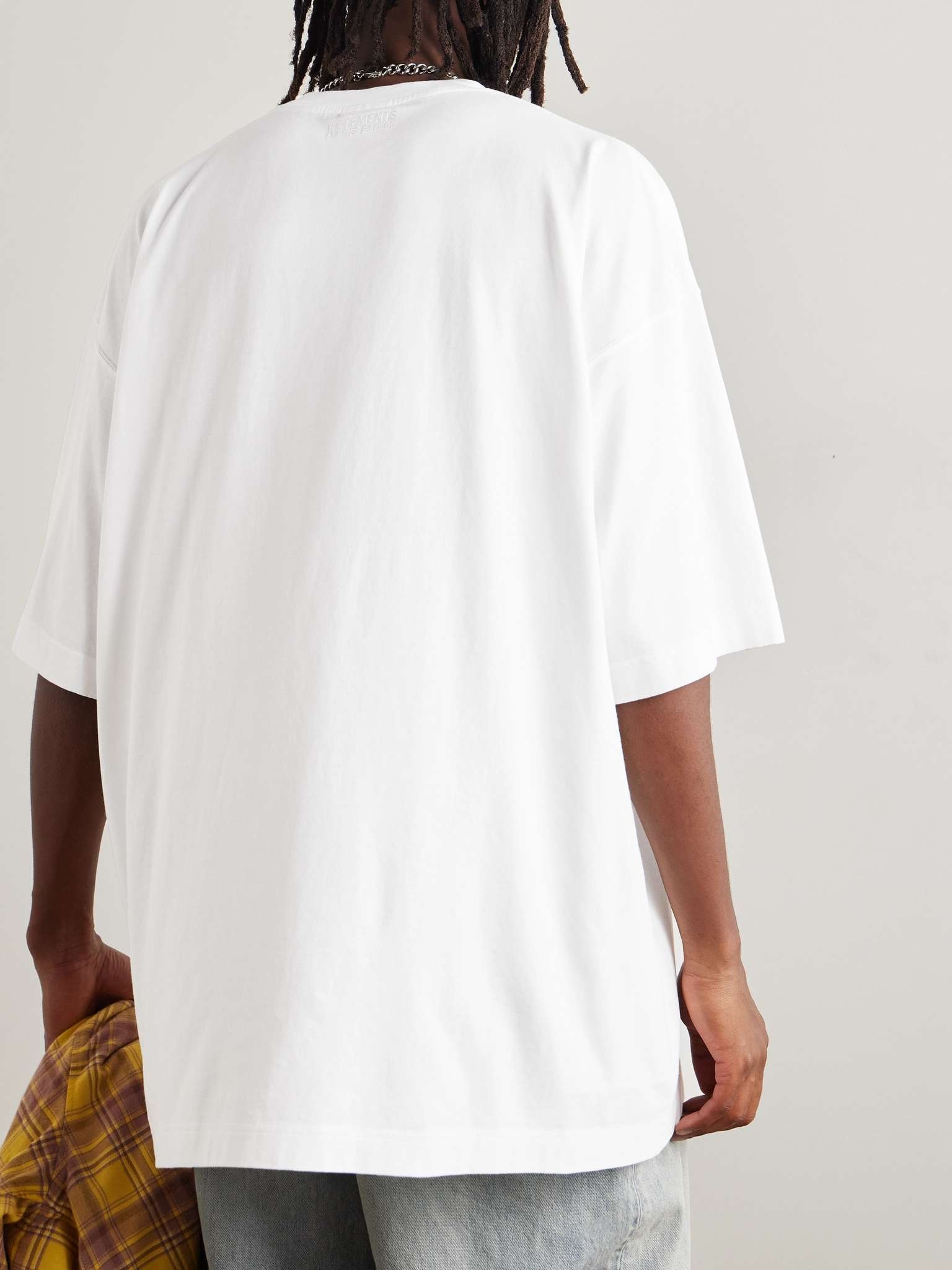 Logo-Print Cotton-Jersey T-Shirt - 3