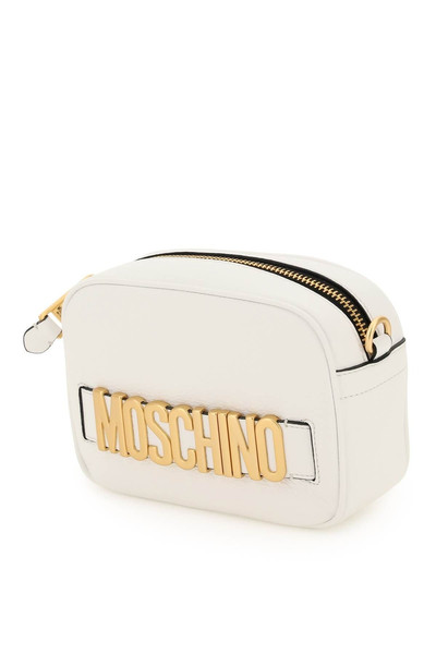 Moschino LEATHER CAMERA BAG WITH LOGO outlook