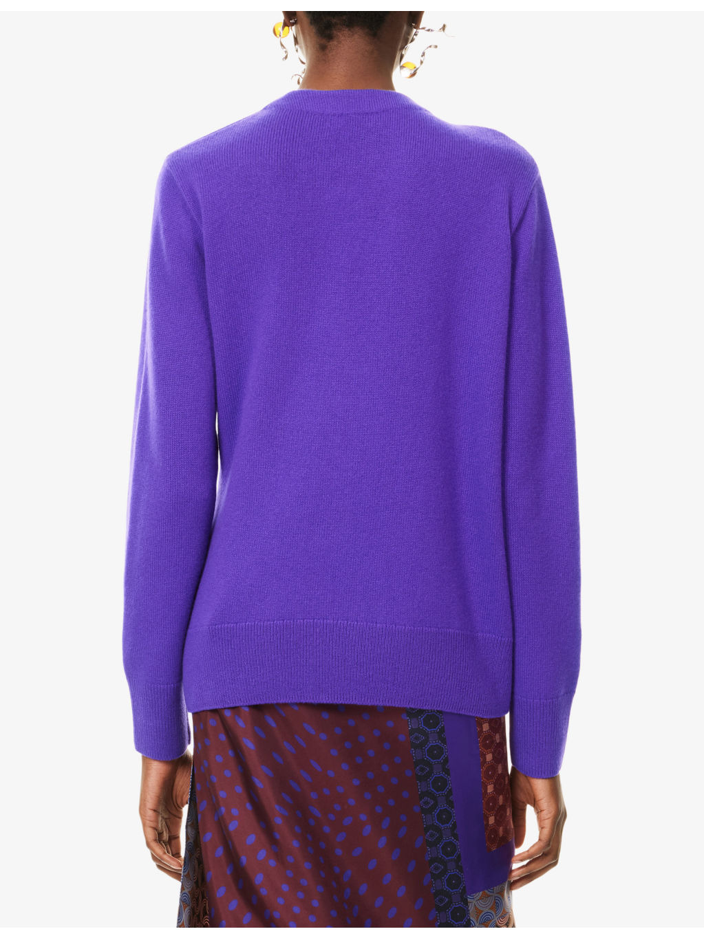 Crystal-Embellished Wrap Cashmere Cardigan - 4