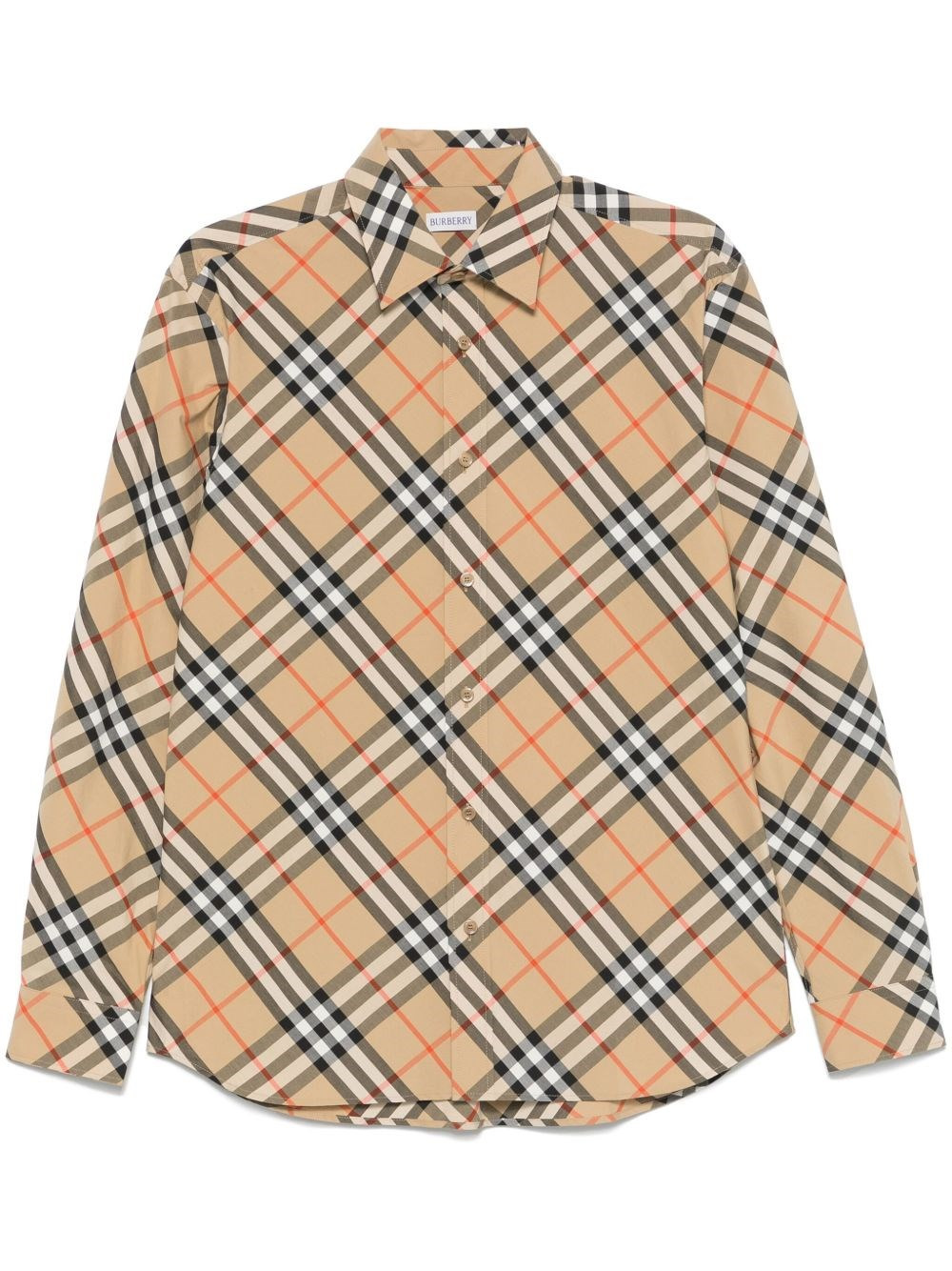 Check print shirt - 5