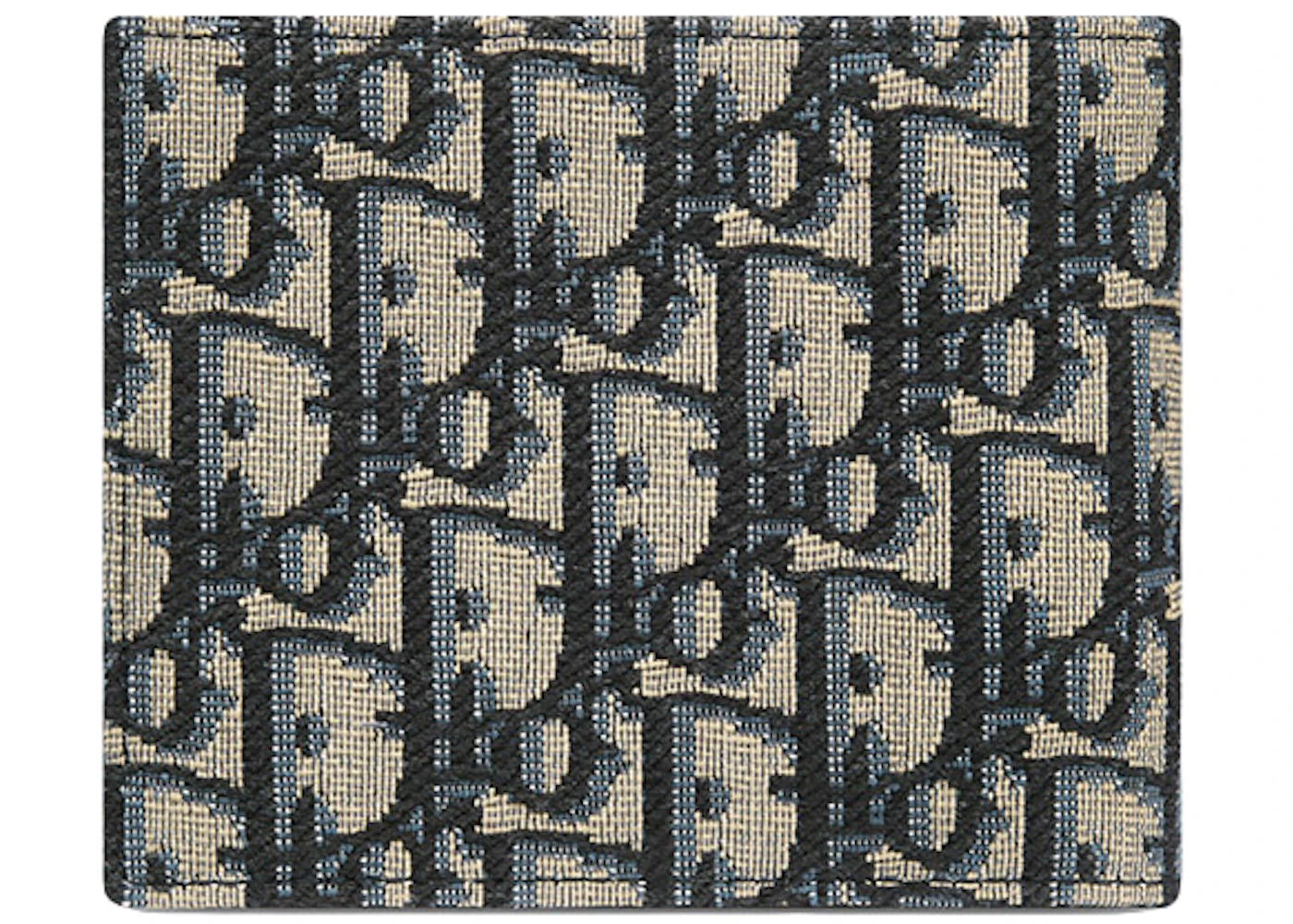Dior Wallet Beige and Black Dior Oblique Jacquard - 3