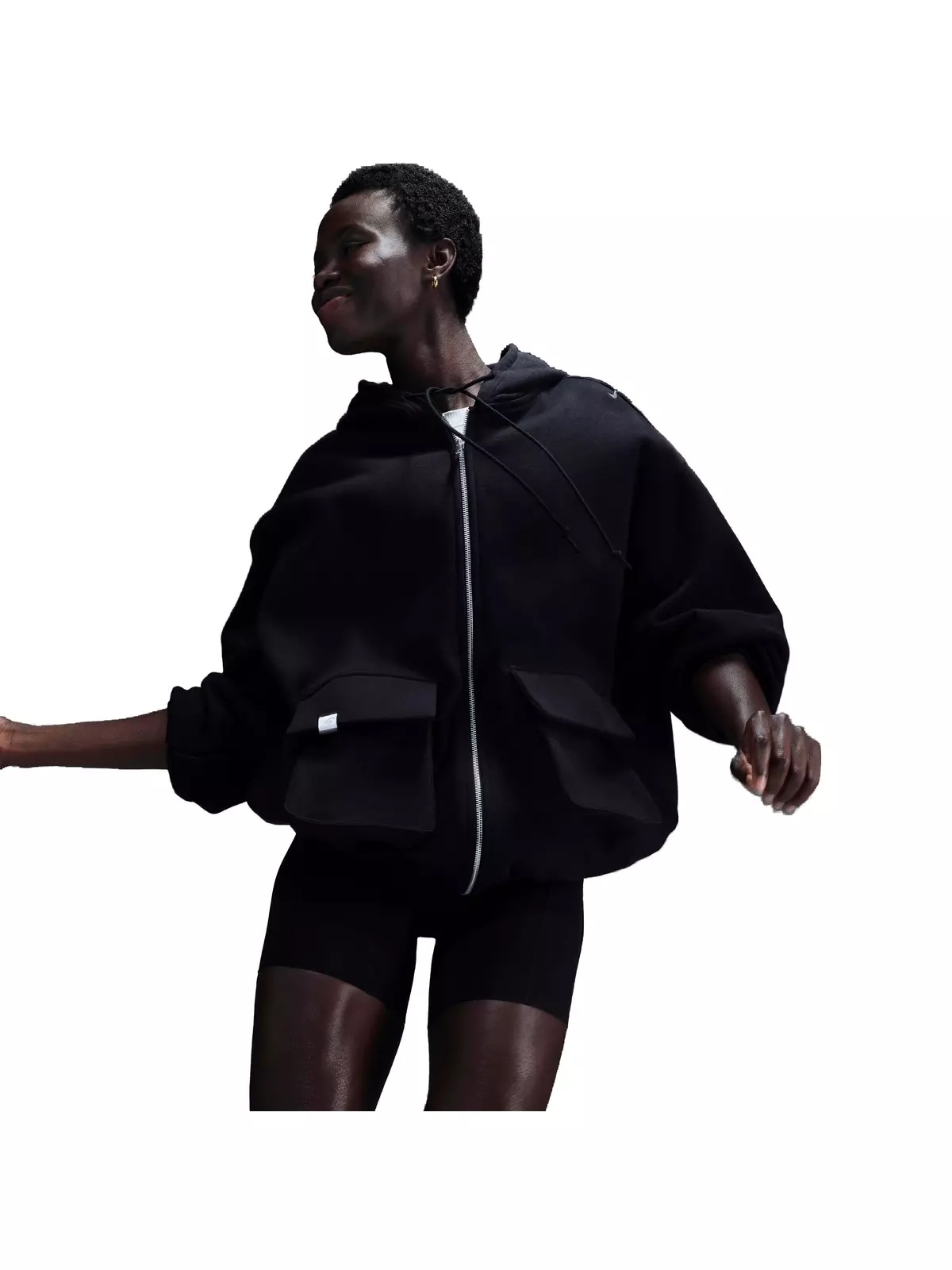 Women's Sportswear Oversized Full-Zip French Terry Jacket - 3