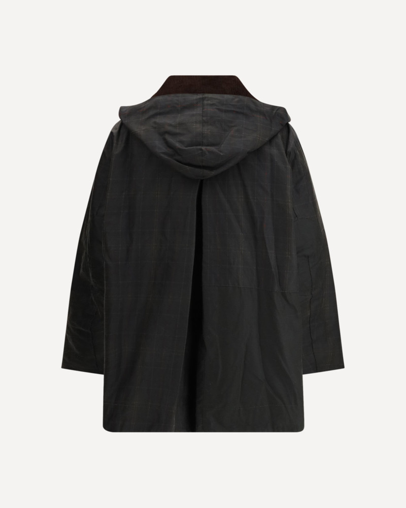 Barbour Tartan Waxed Duffle Coat by Barbour x GANNI outlook