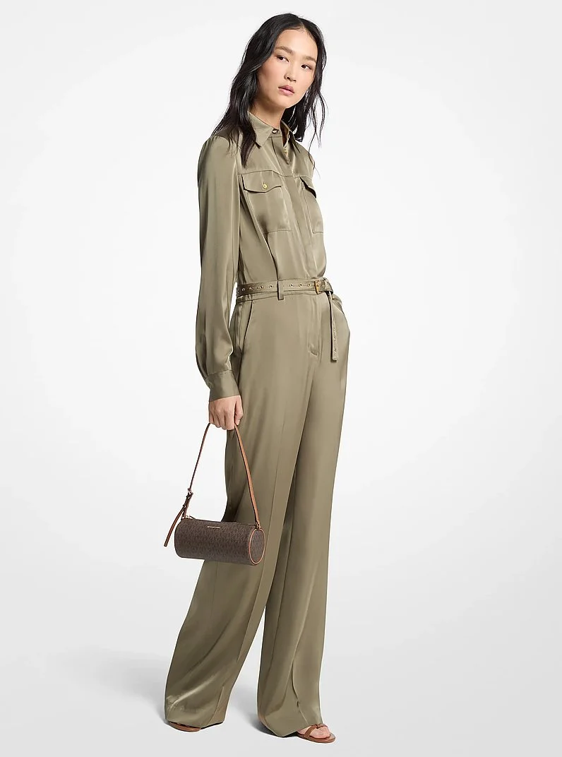 Satin Jumpsuit - 1