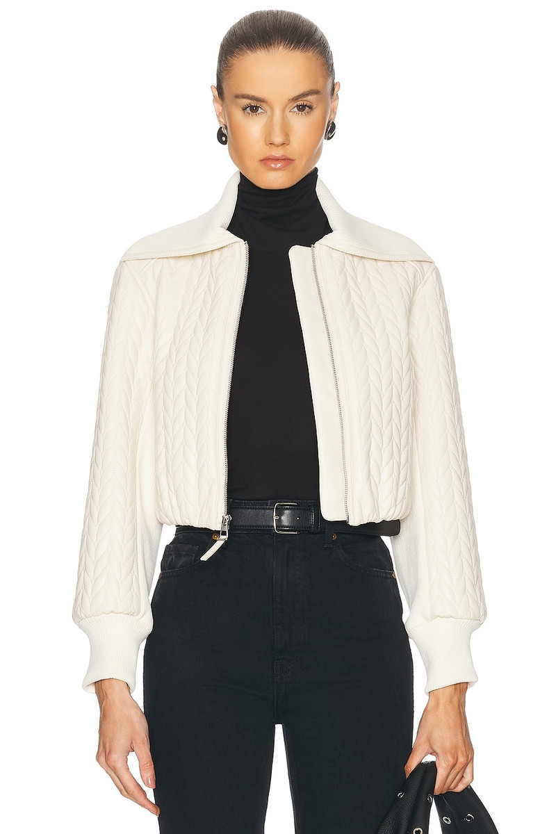 Palmer Quilted Cropped Jacket 1