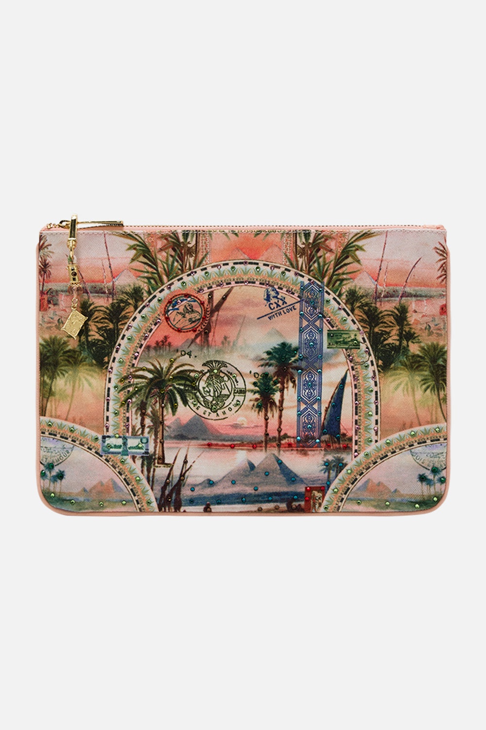 SMALL CANVAS CLUTCH - 1
