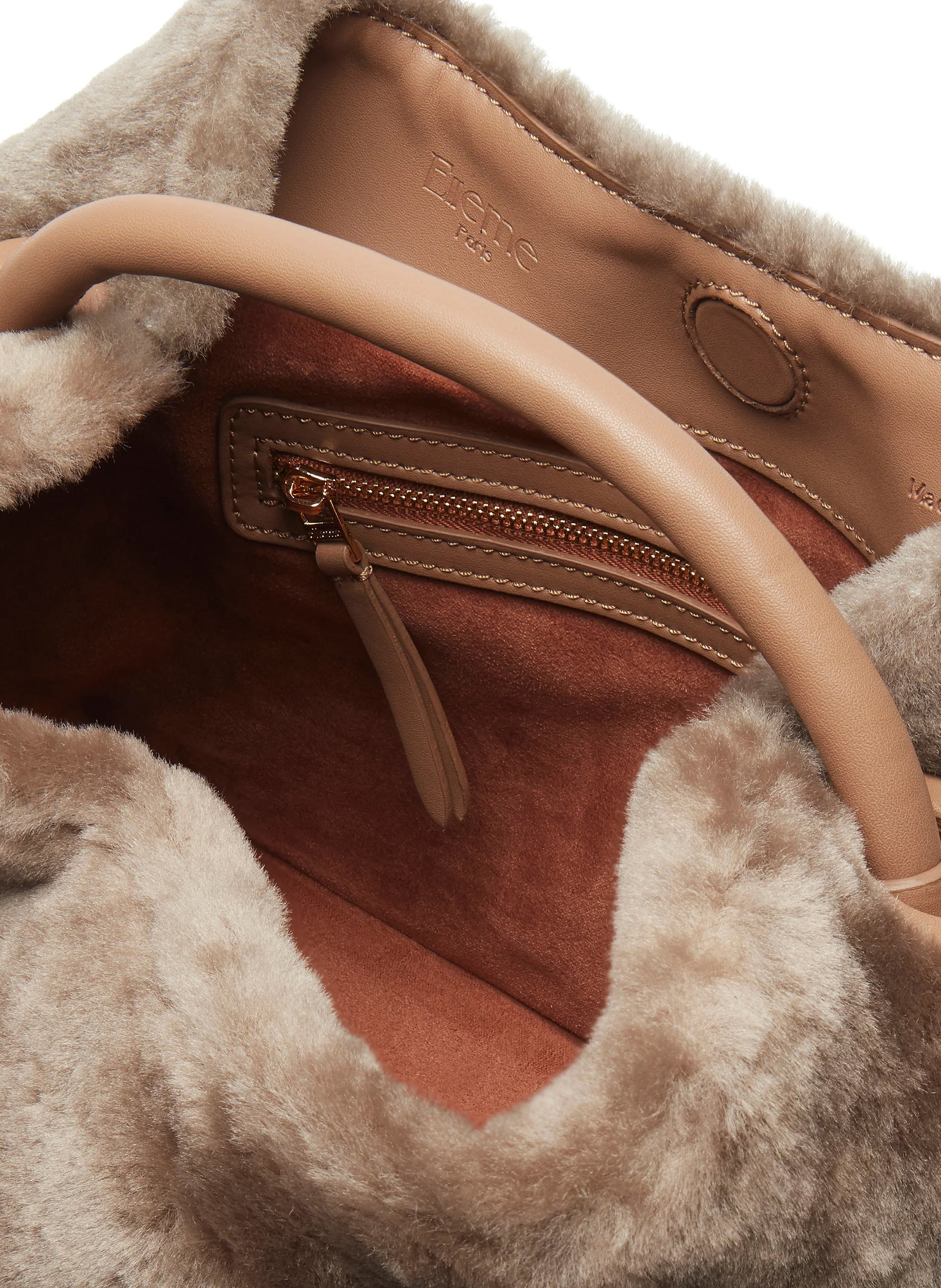 Raisin Shearling Montone Taupe - 6