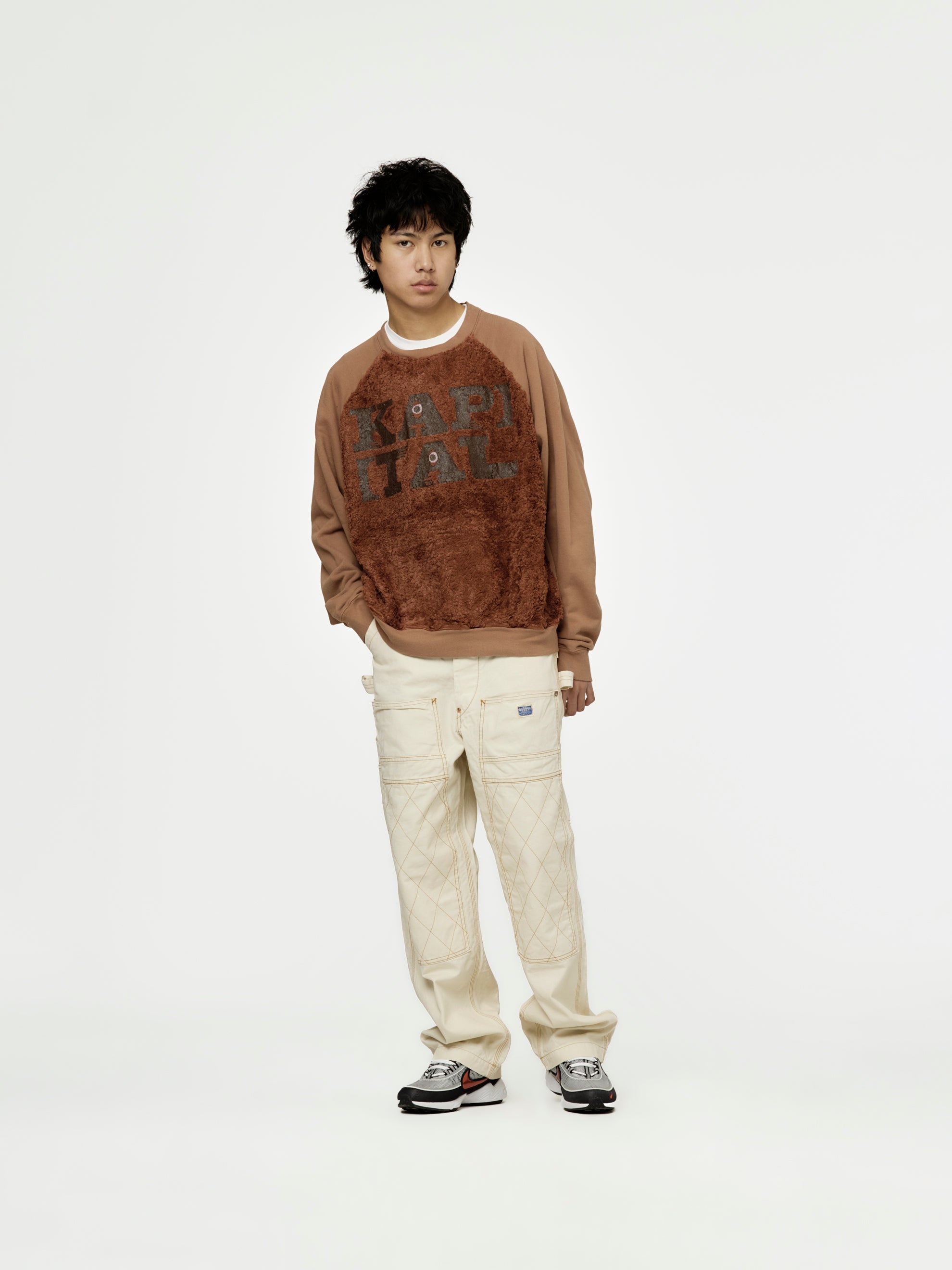 30/-SWTXFUR GRIZZLY SWT (SPEAKEASY KAPITAL) (LIGHT BROWN) - 4