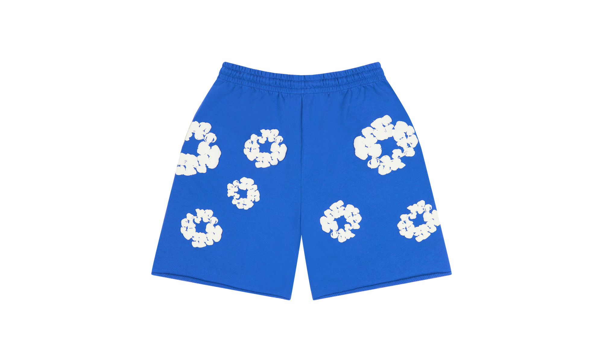 Cotton Wreath Sweatshorts "Blue" - 2