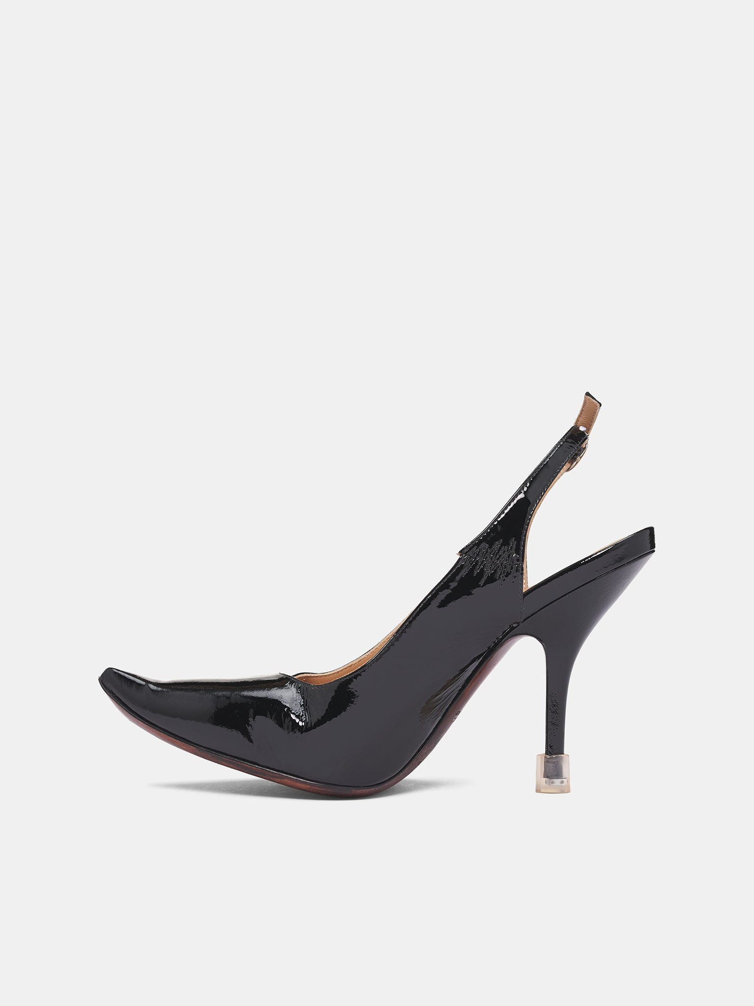 Black Loved To Death Slingback - 3