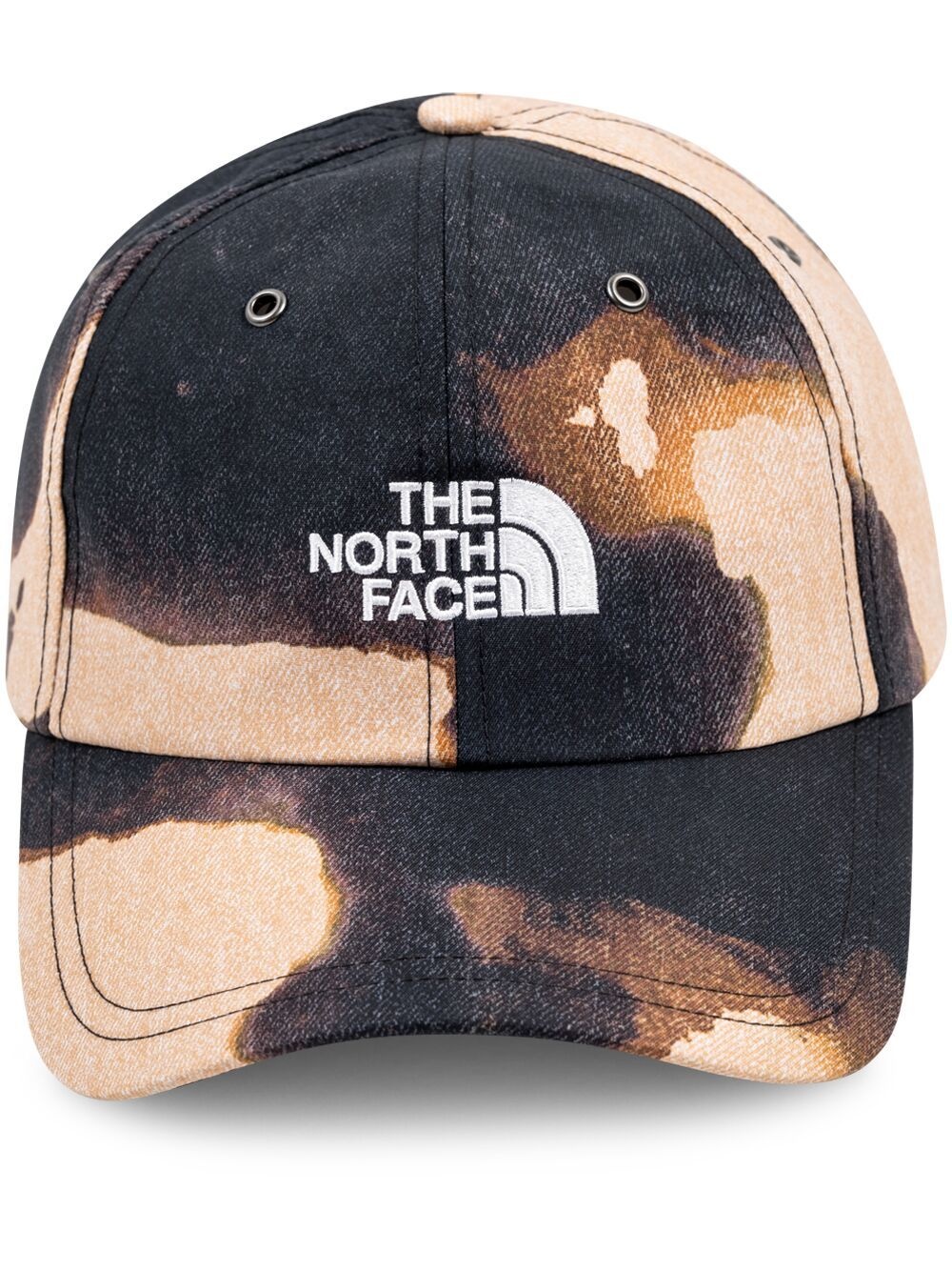 x TNF bleached denim print 6-panel cap - 1