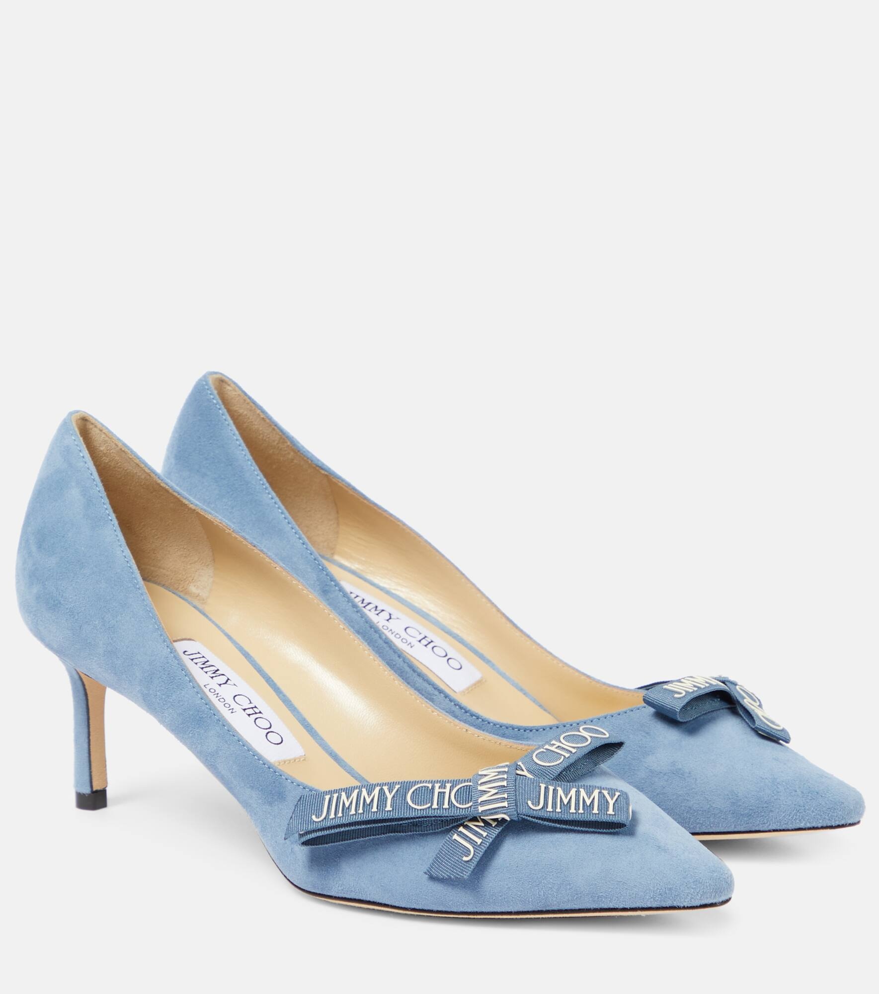 Romy 60 suede pumps - 1