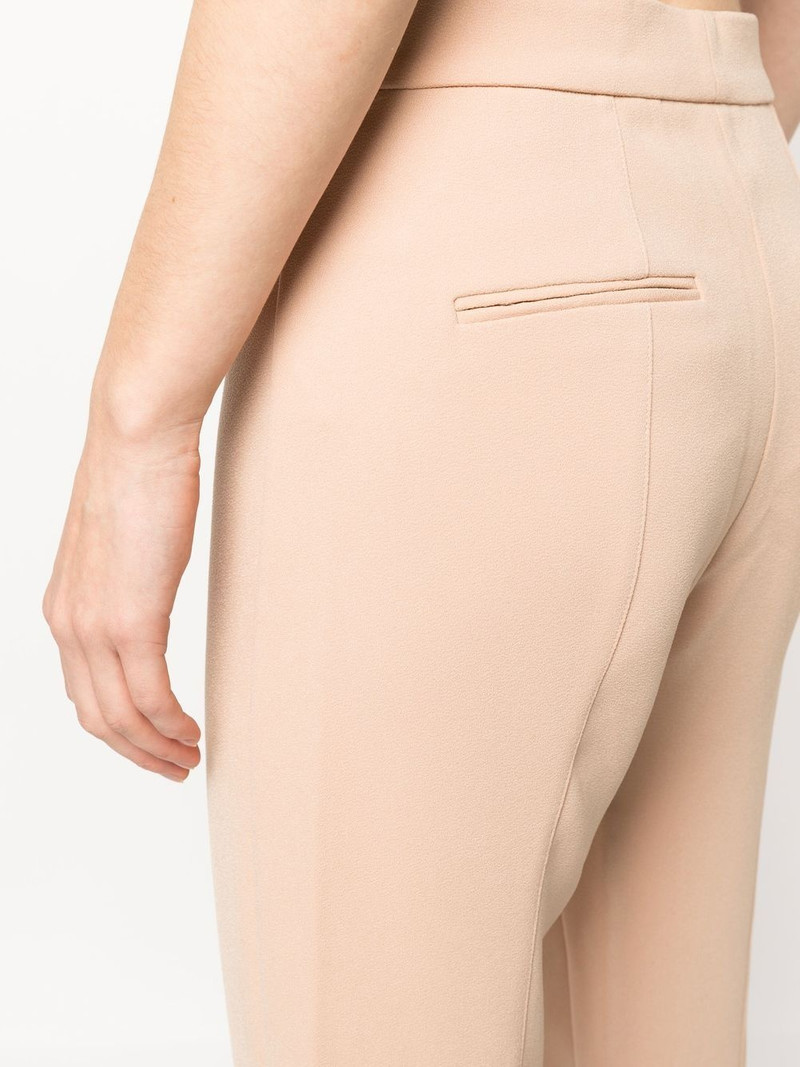 pleat-detail straight-leg trousers 5
