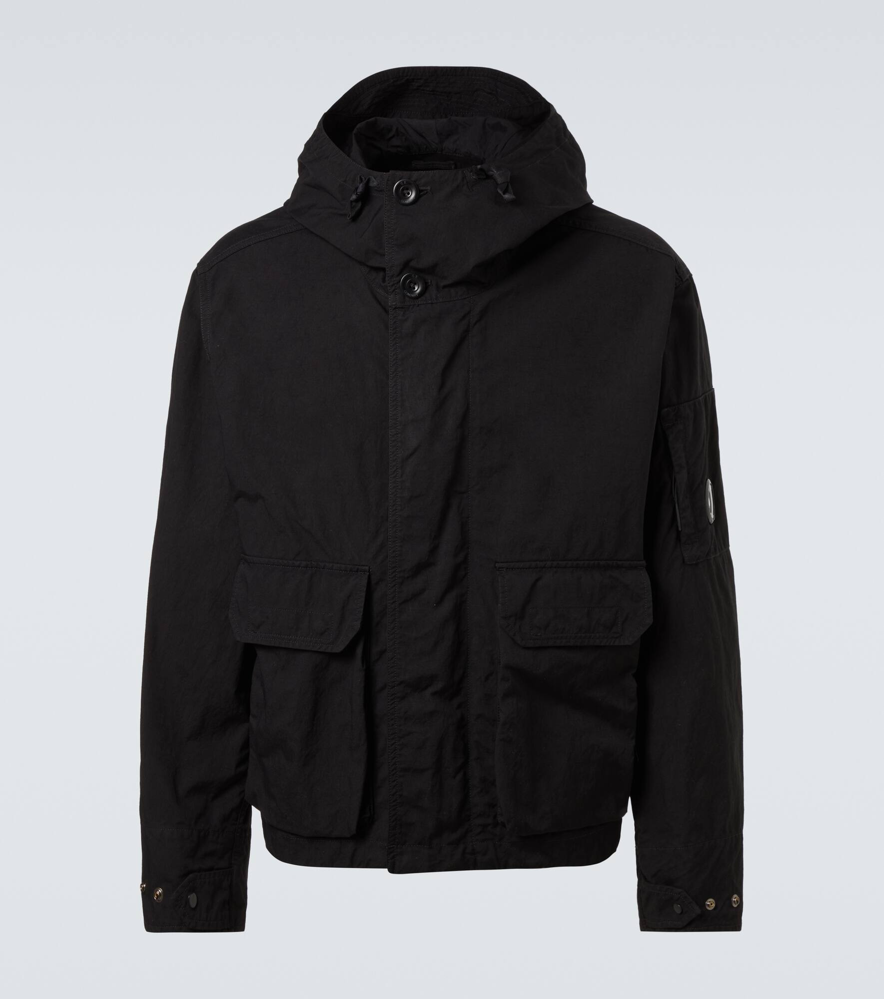 Hooded raincoat - 1