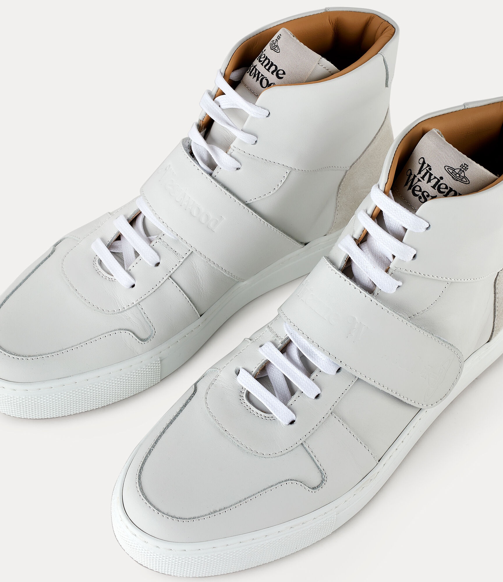 HIGH TOP VELCRO TRAINERS - 5