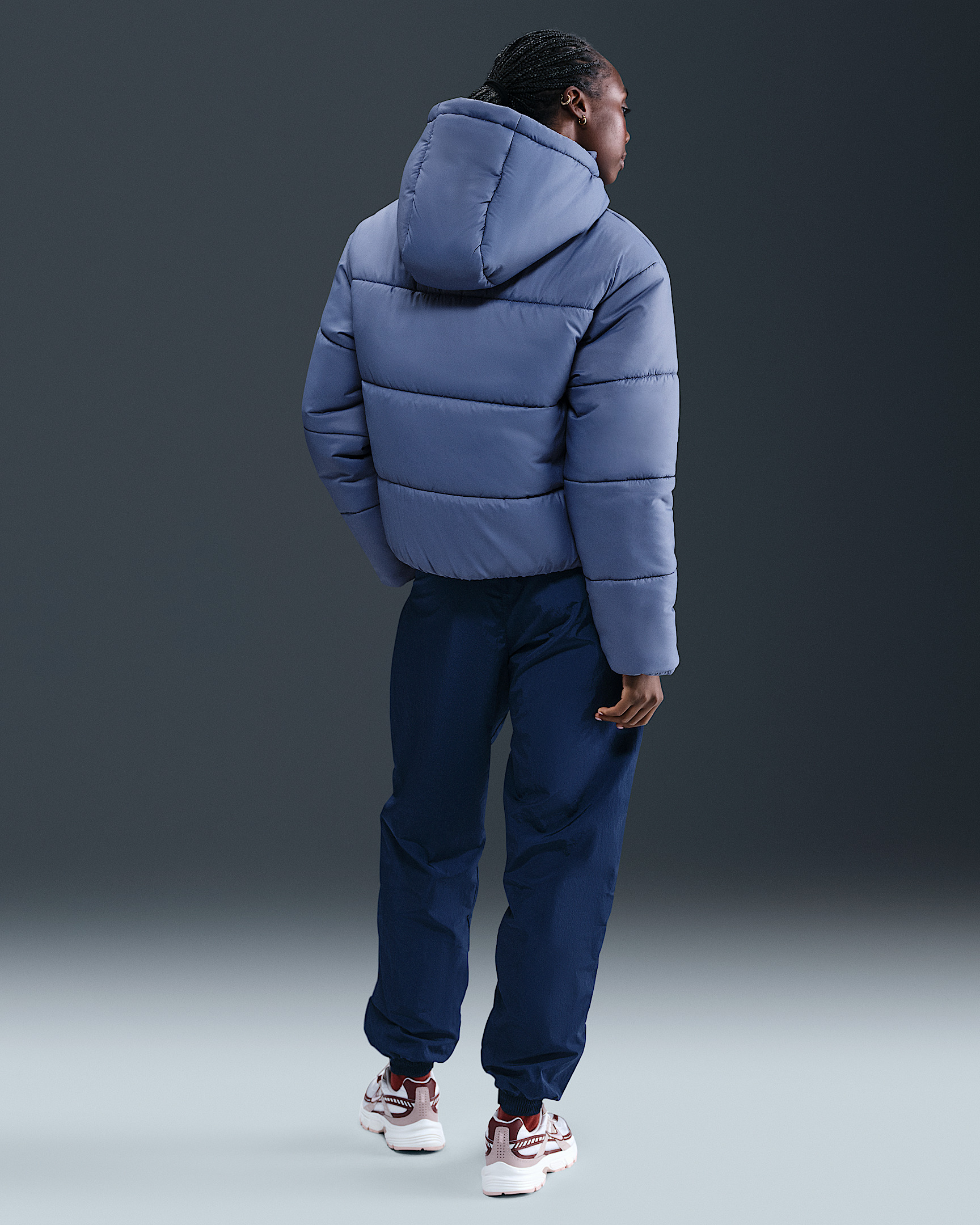 Nike Sportswear Classic Puffer Women's Therma-FIT Loose Hooded Jacket - 5