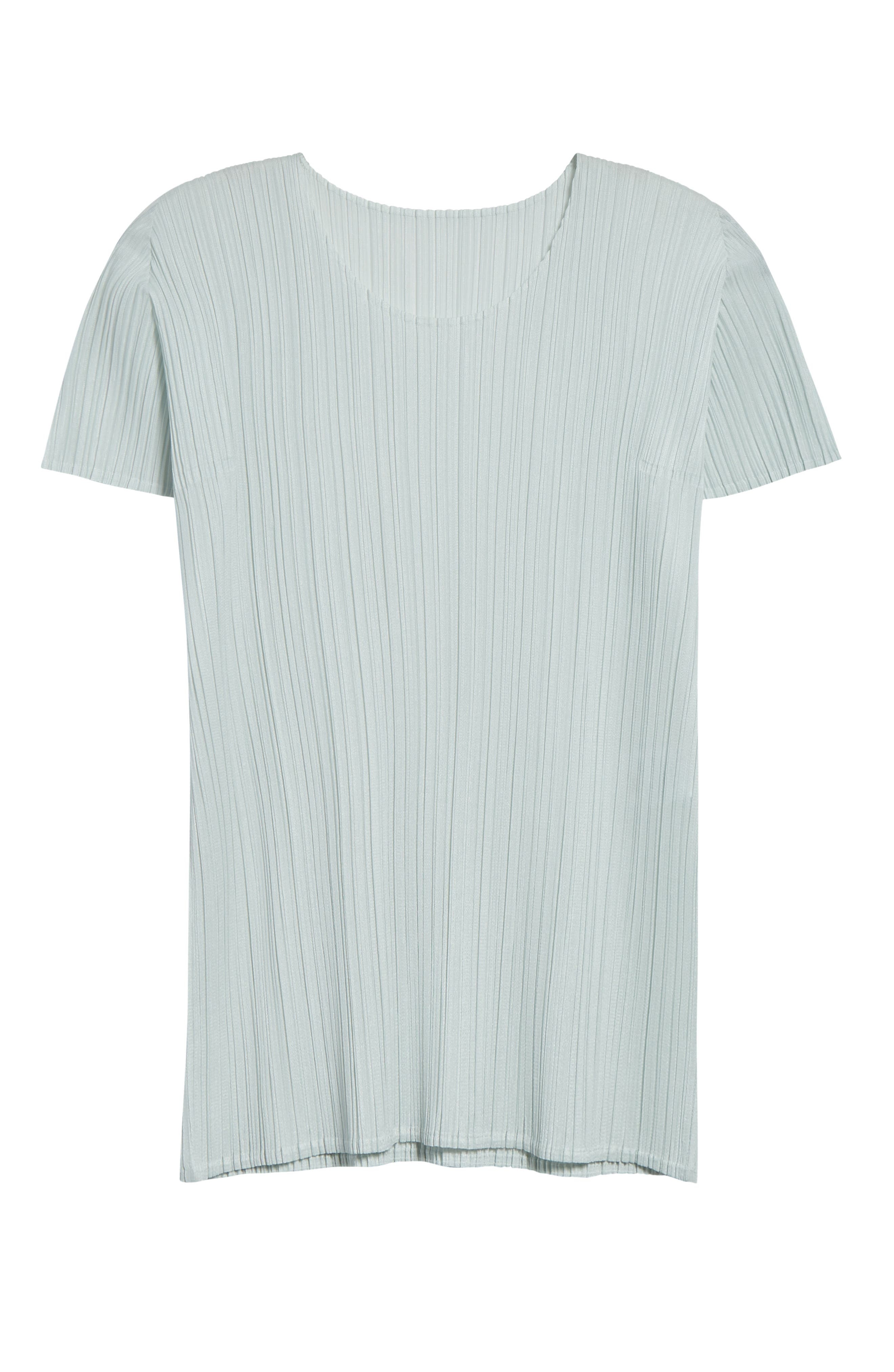 Pleats Please Issey Miyake Monthly Colors April Pleated Top in Ice White at Nordstrom - 6