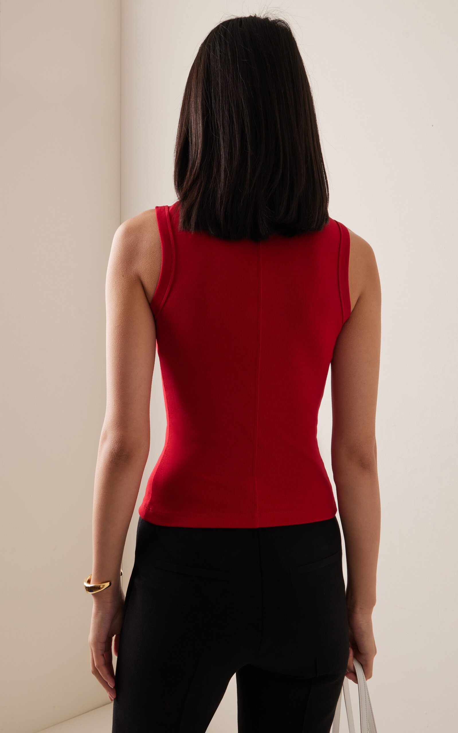 Esmé Organic Cotton Tank Top red - 4