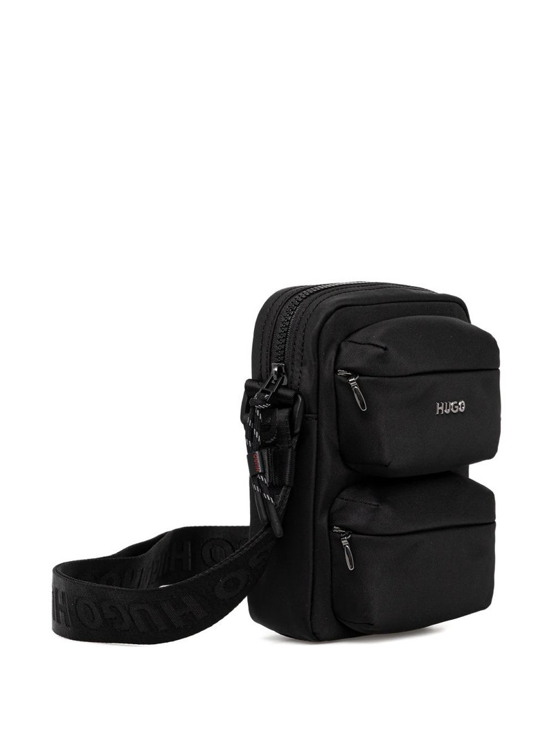 HUGO zip pocket messenger bag outlook