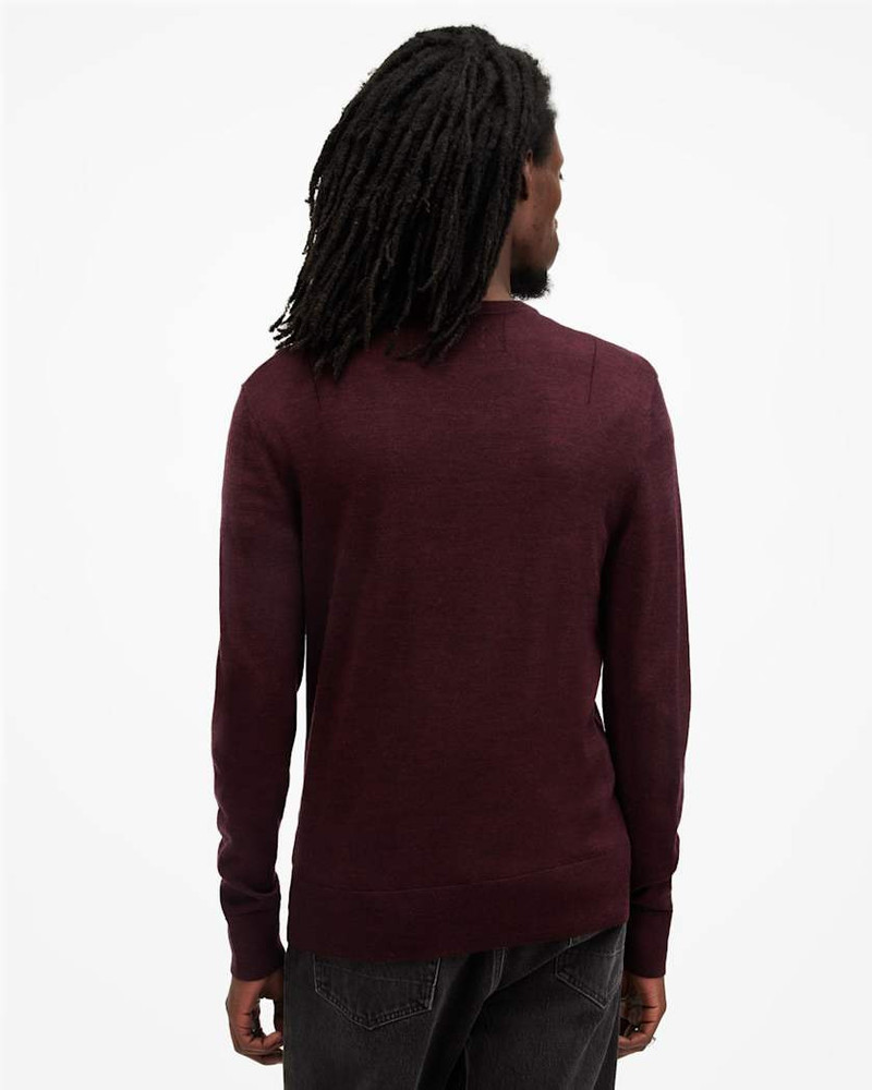 ALLSAINTS MODE MERINO CREW NECK RAMSKULL SWEATER outlook