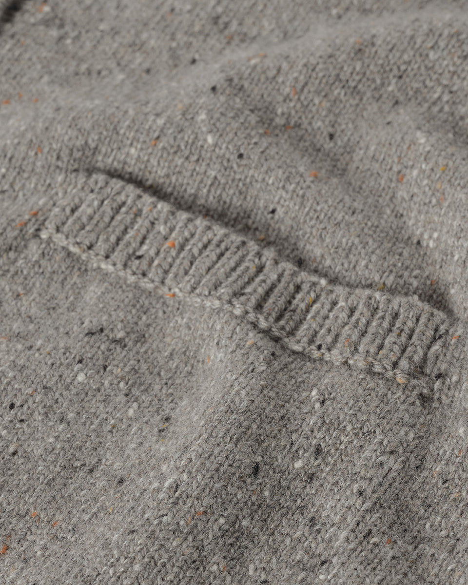 Donegal Cashmere Grey Cardigan - 6