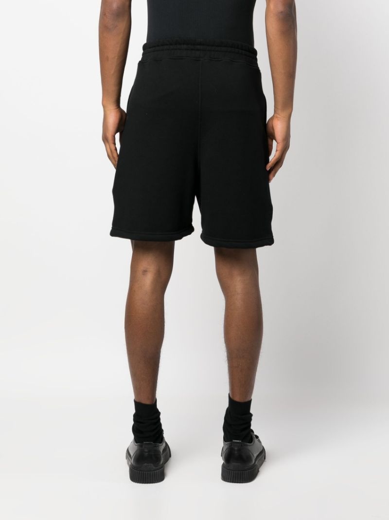 Thunderbolt-embroidered track shorts - 4