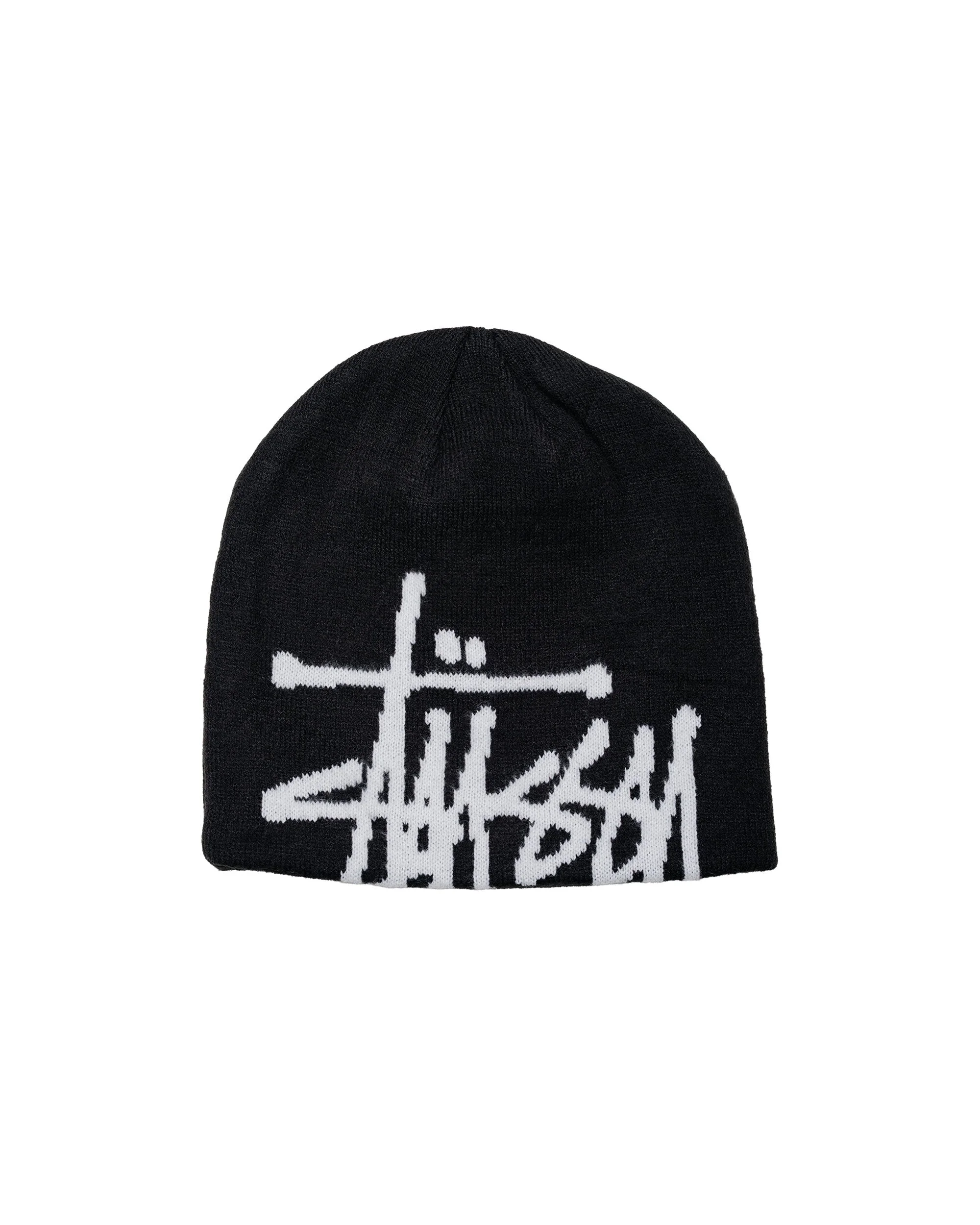 Stüssy Brushed Out Basic Skullcap Black - 1