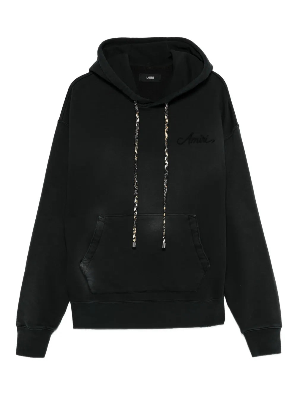 Amiri Men Hoodie With Embroidery And Drawstring - 1