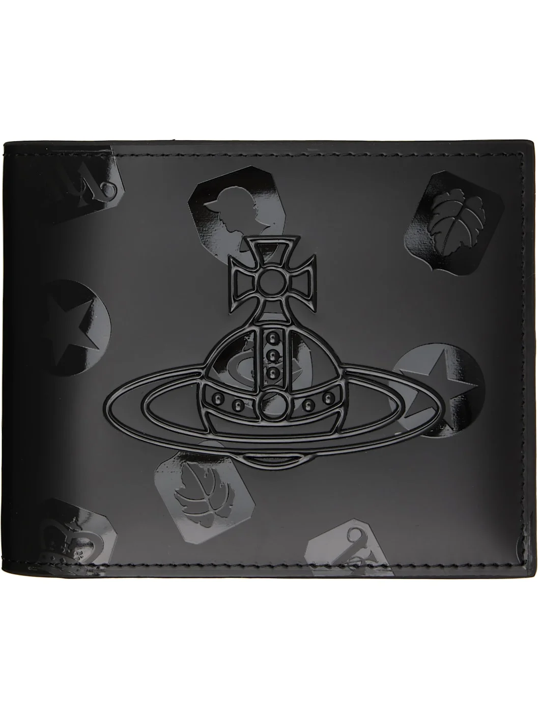 Black Bifold Wallet - 1