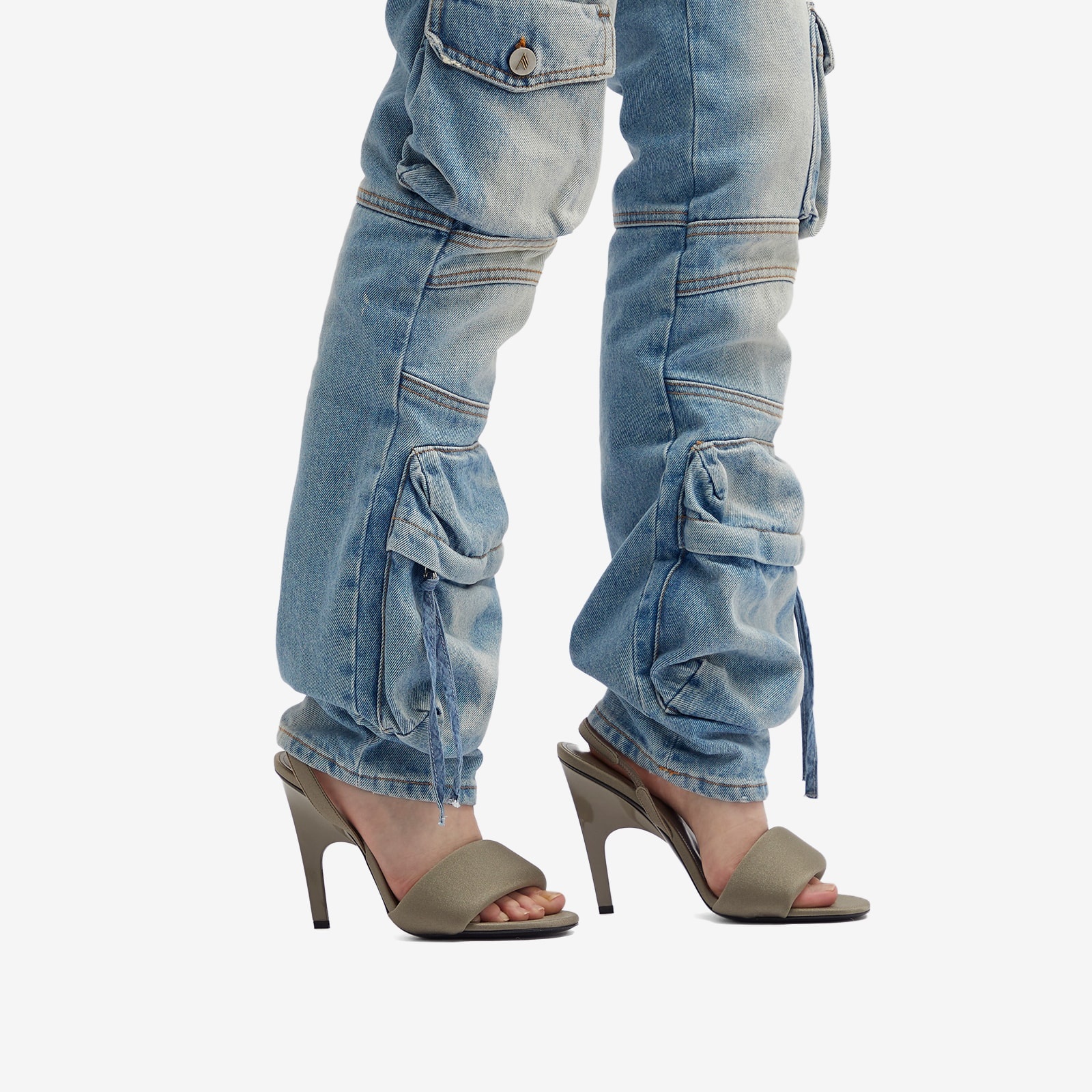 The Attico Rem Heel Sandal - 6