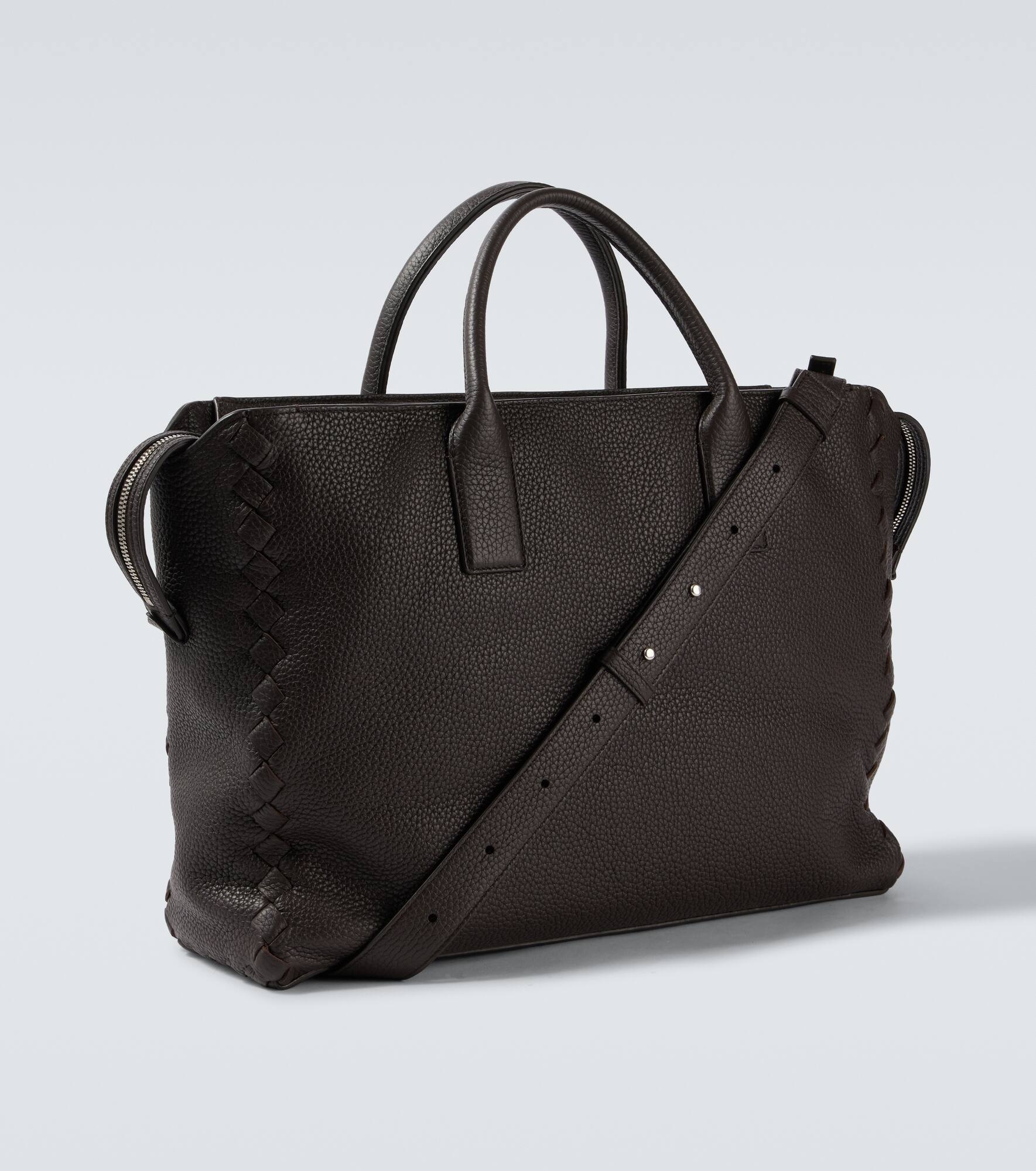 Interview leather briefcase - 5