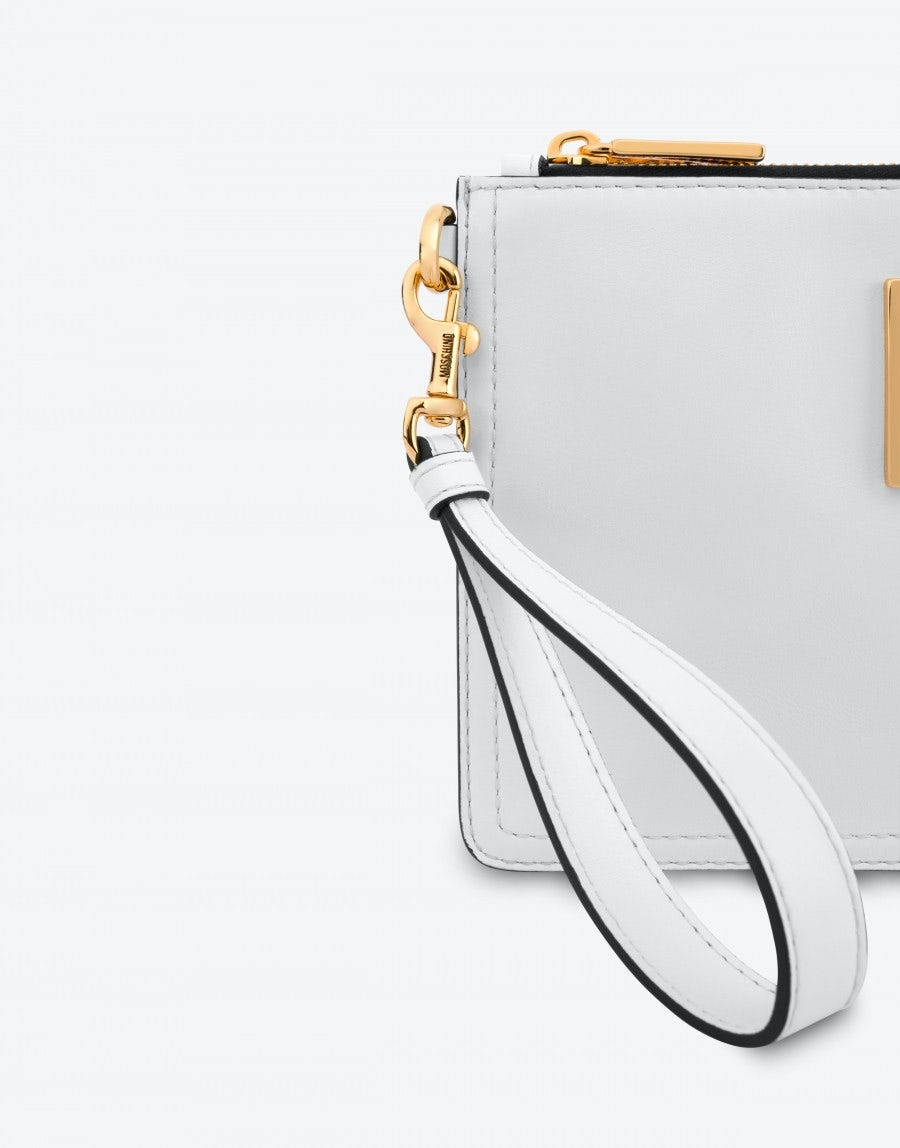 SMALL CALF LEATHER M CLUTCH - 4